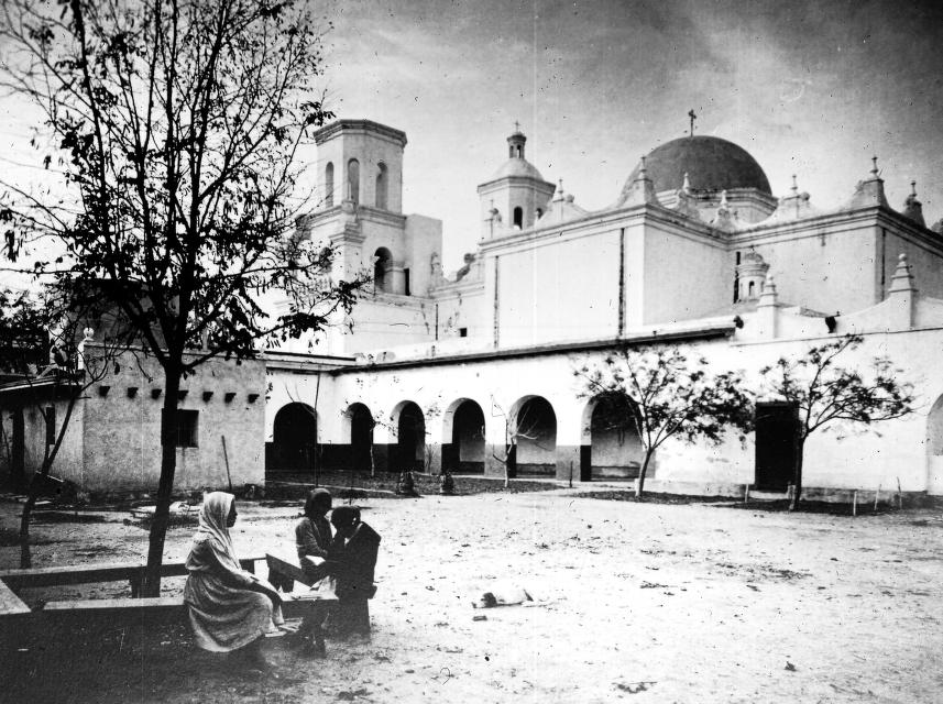 San Xavier del Bac Rear View